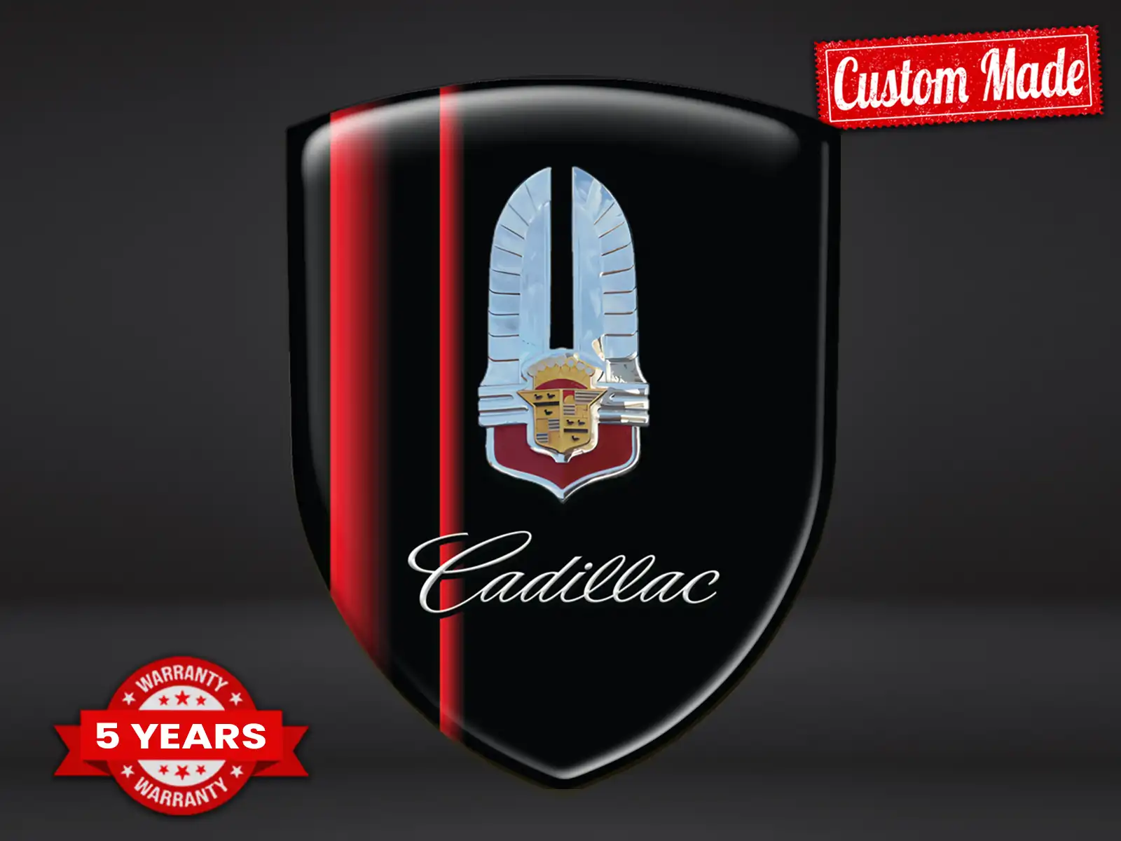 Cadillac Autosticker Business Racing Design Hochwertig